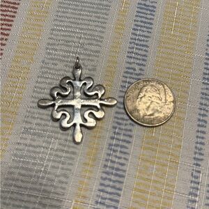 James Avery Portuguese Cross Sterling Silver Pendant